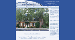 Desktop Screenshot of greenvilleendodontics.com